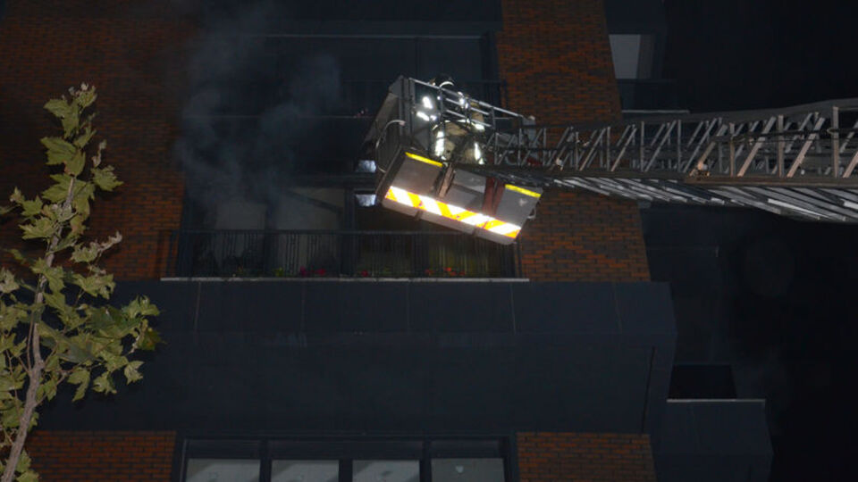 Kadıköy'de yangın paniği