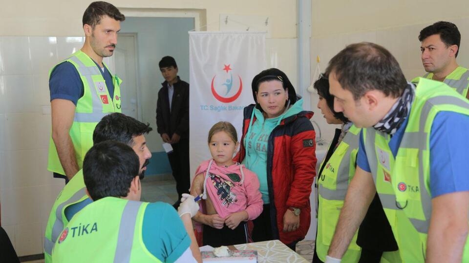 Türk doktorlar Özbekistan'da