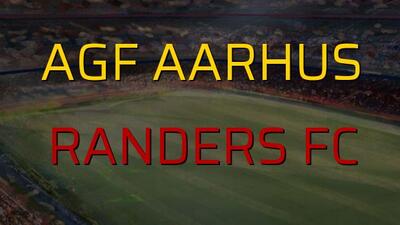AGF Aarhus: 0 - Randers FC: 2 (Maç sonucu)