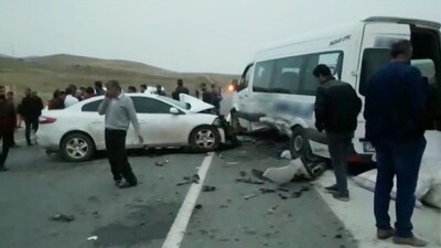 Van'da korkunç kaza: Çok sayıda yaralı var