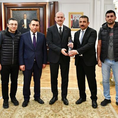 İçişleri Bakanlığına Silikon Vadisi'nden ödül