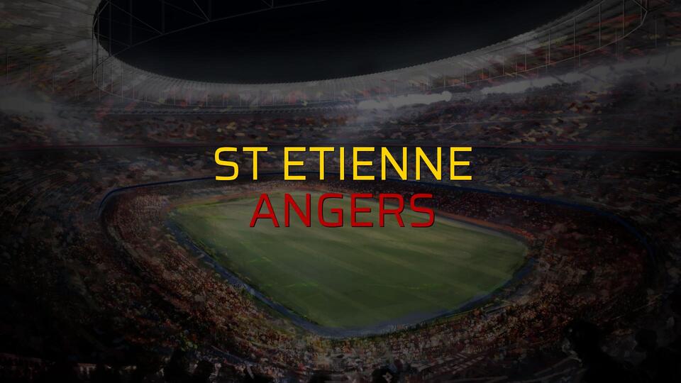 St Etienne: 3 - Angers: 3