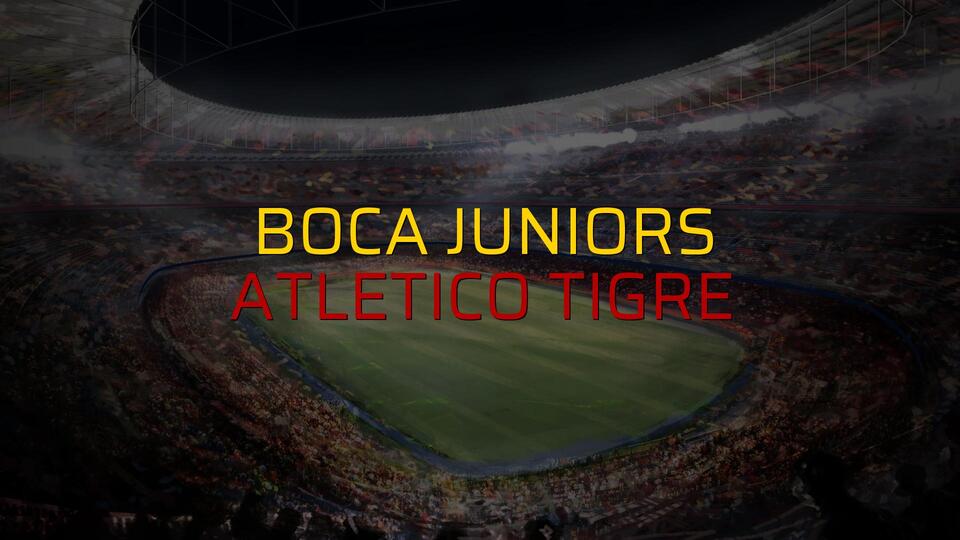 Boca Juniors: 4 - Atletico Tigre: 1 (Maç sonucu)