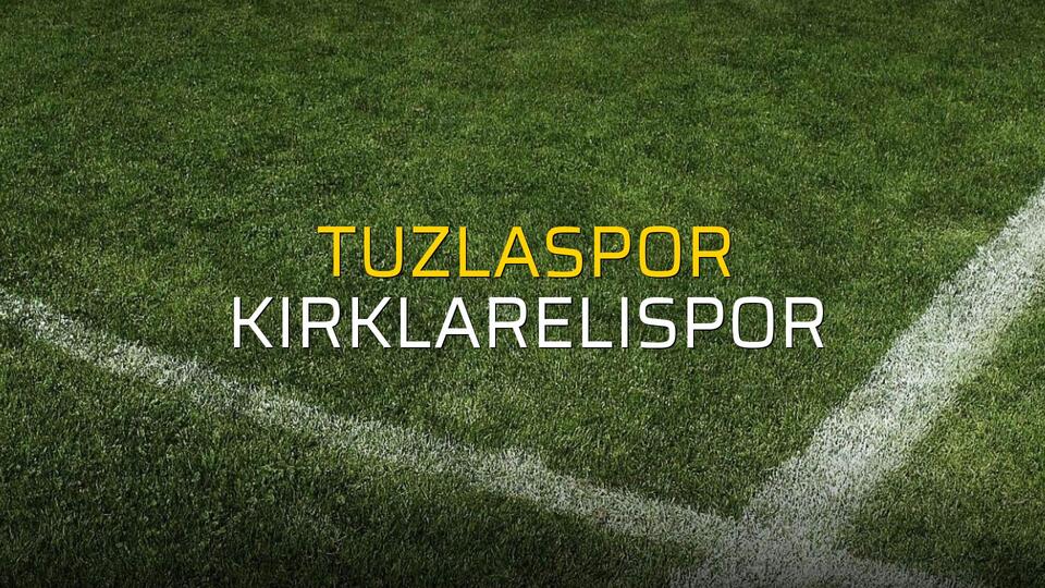 Maç sona erdi: Tuzlaspor: 4 - Kırklarelispor:0