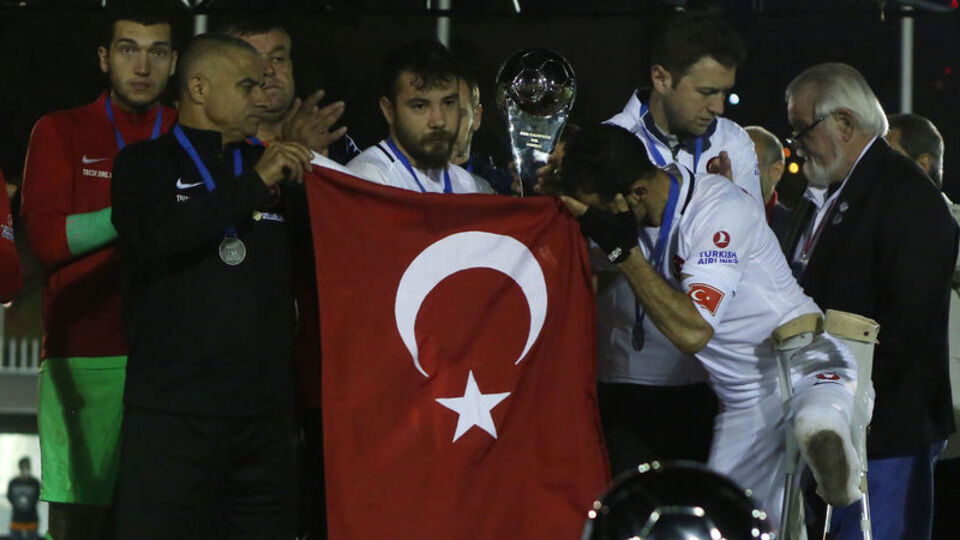 Ampute Milli Takımı Dünya 2'ncisi oldu