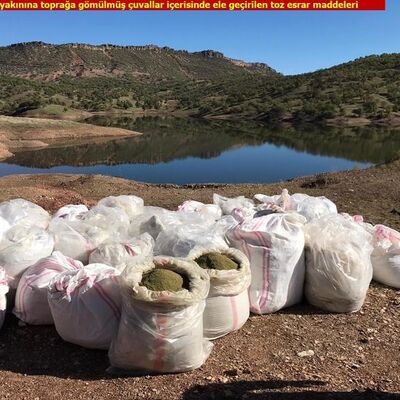 Bir haftada 5.7 ton esrar ele geçirildi!