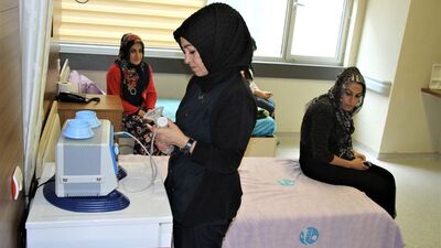 Van'da örnek uygulama... Anne adaylarına otel konforunda hizmet!