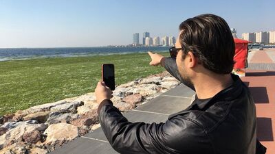 İzmir Körfezi'nde ürküten görüntü