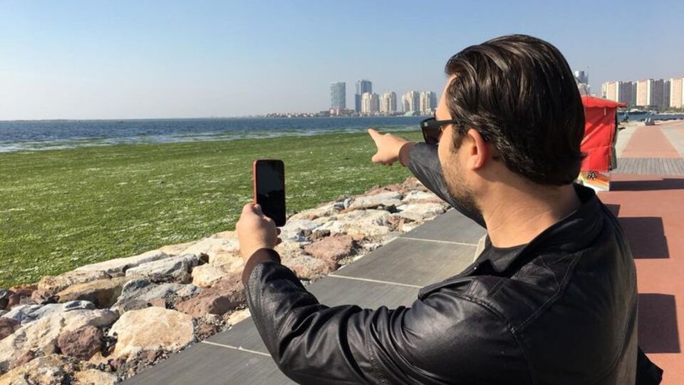 İzmir Körfezi'nde ürküten görüntü