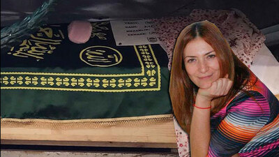 Cenazede acı olay! Tabutunun üstün koydular