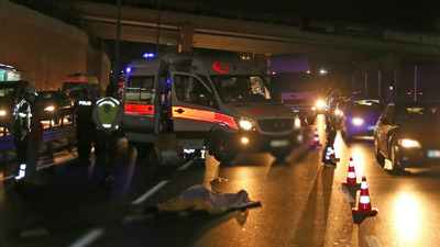 Kontrolden çıkan motosiklet devrildi: 1 ölü, 1 yaralı