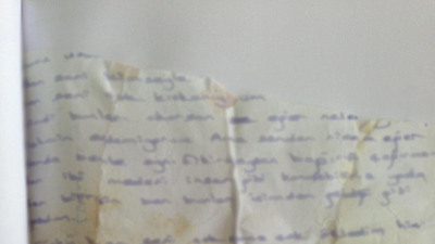 10 yıllık baba tacizini ortaya çıkaran mektup...