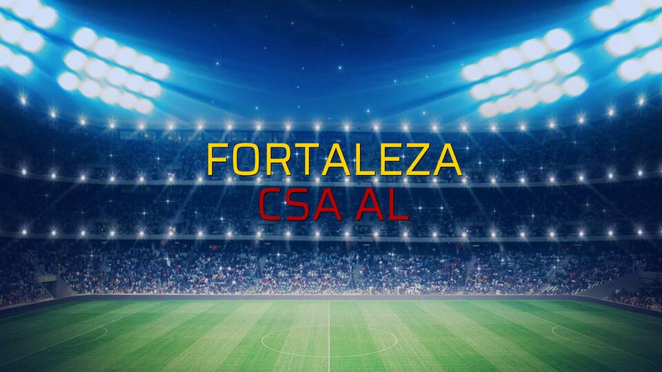 Maç sona erdi: Fortaleza: 1 - CSA AL:1