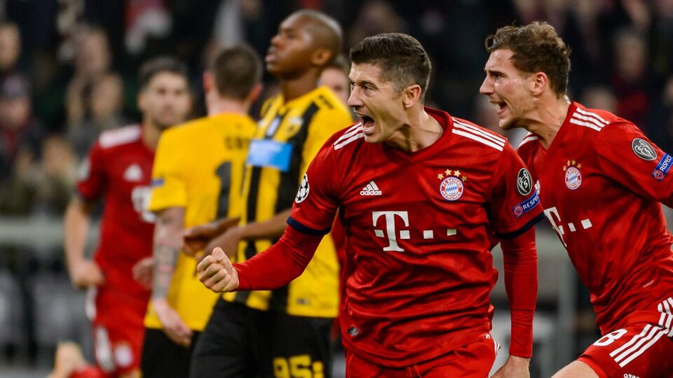 Bayern, Lewandowski ile güldü