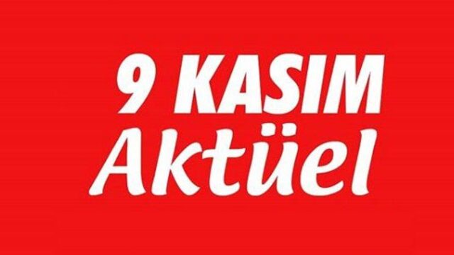 BİM 9 Kasım Aktüel ürünler bugün satışta!