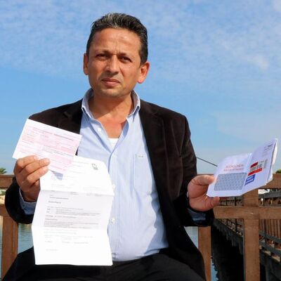 Yurt dışından gelen kağıtla neye uğradığını şaşırdı