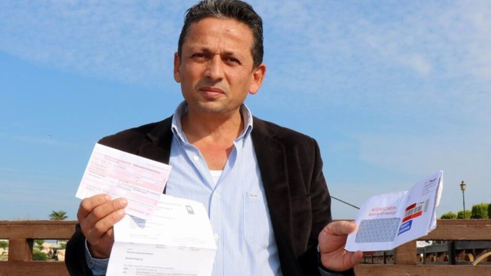 Yurt dışından gelen kağıtla neye uğradığını şaşırdı