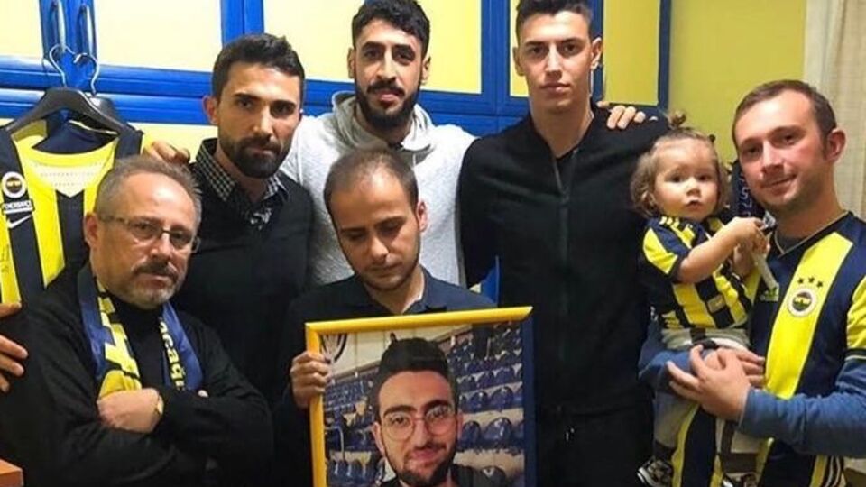 Fenerbahçeli futbolculardan Koray'ın ailesine ziyaret