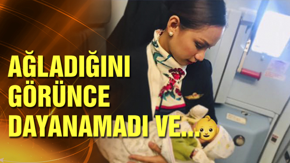 Ağladığını görünce dayanamadı