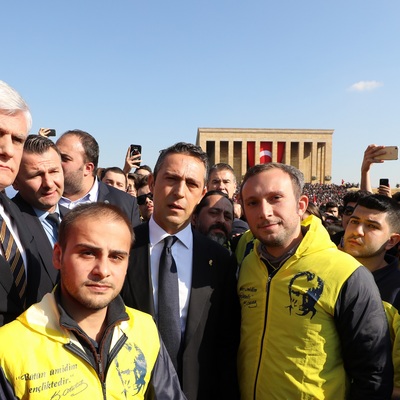 Fenerbahçeliler Ata'nın huzurunda