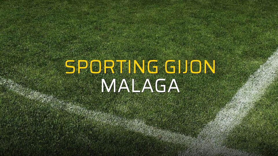 Sporting Gijon - Malaga maçı heyecanı