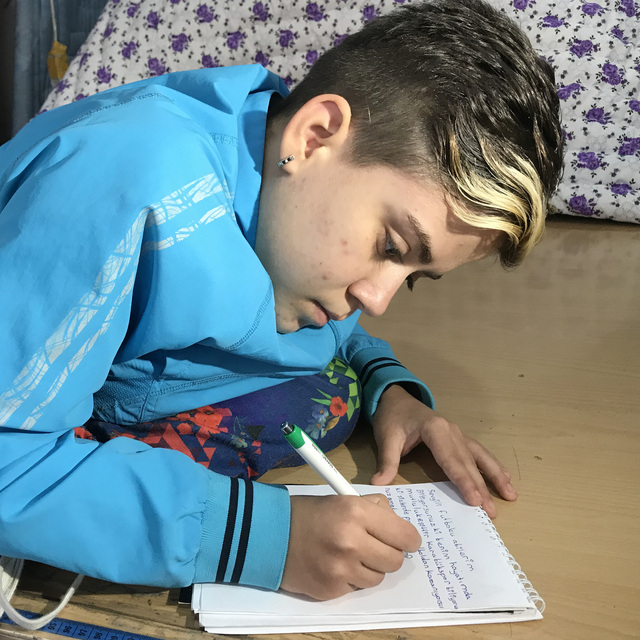 Engelli taraftardan futbolculara duygu dolu mektup