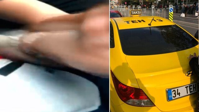Tacizci taksi şoförü tutuklandı