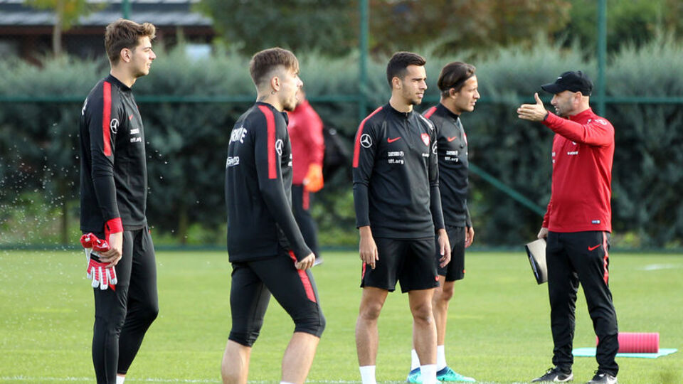 Ümit Milliler İskoçya maçına hazırlanıyor