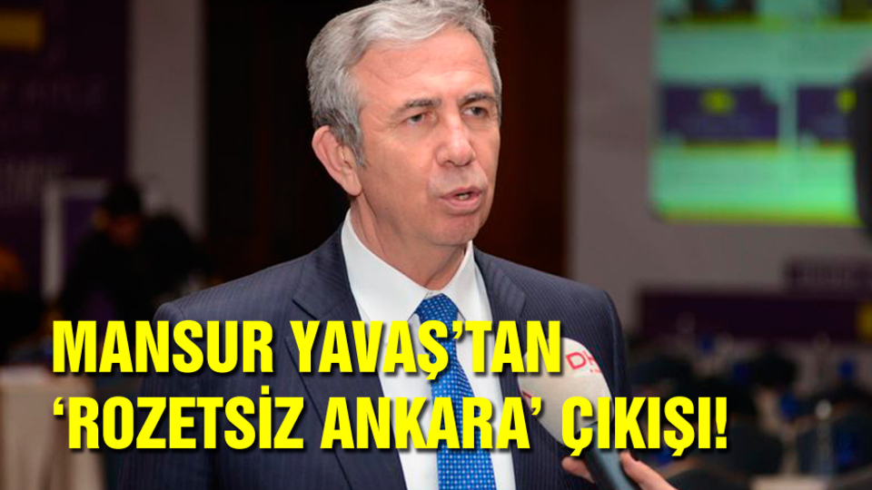 Mansur Yavaş'tan dikkat çeken açıklama!