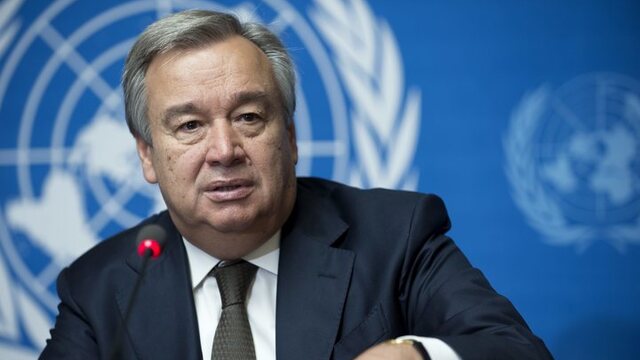 BM Genel Sekreteri Guterres'ten Gazze için itidal çağrısı