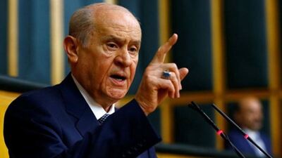 Bahçeli: Yeni bir mühimmat patlaması düşündürücüdür!