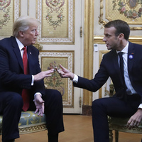 Trump'tan Macron'a çok sert Avrupa Ordusu tepkisi!