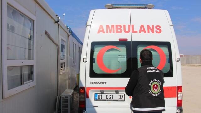 Suriye'den dönen ambulansta ele geçirildi! 3 Gözaltı...