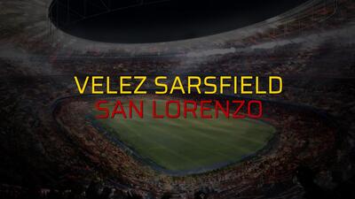 Velez Sarsfield: 0 - San Lorenzo: 0 (Maç sona erdi)