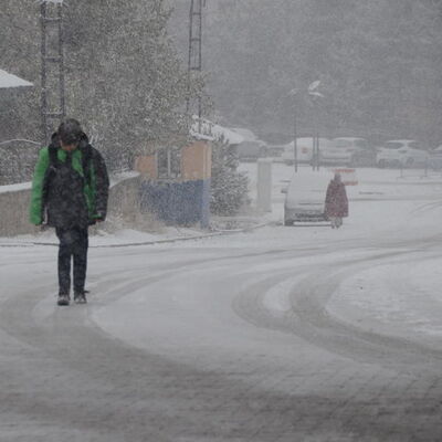 O kentlerde kar alarmı verildi!