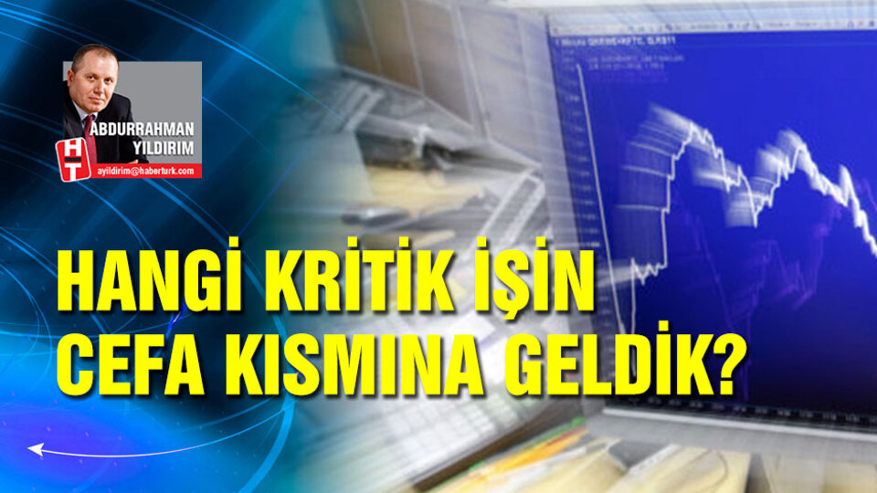 Hangi kritik işin cefa kısmına geldik?