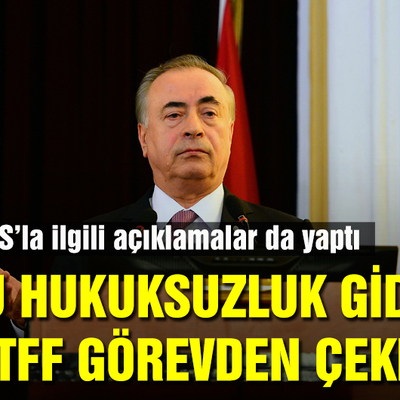 "Ya düzeltilir ya TFF görevden çekilir!"