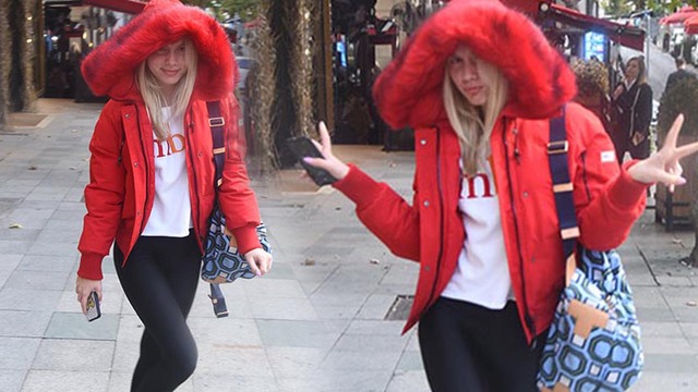 Aleyna Tilki'nin kış modası