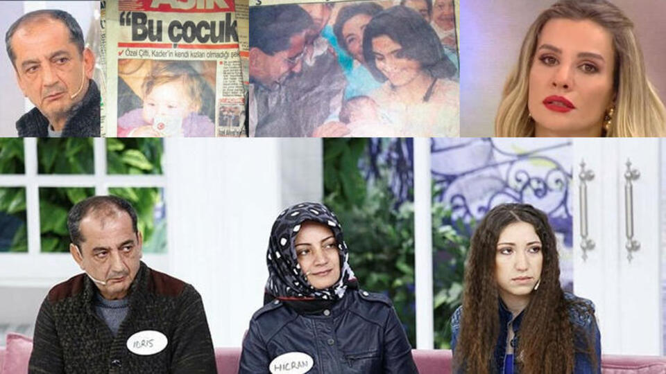 Öz çocuğunu evlatlık aldı!