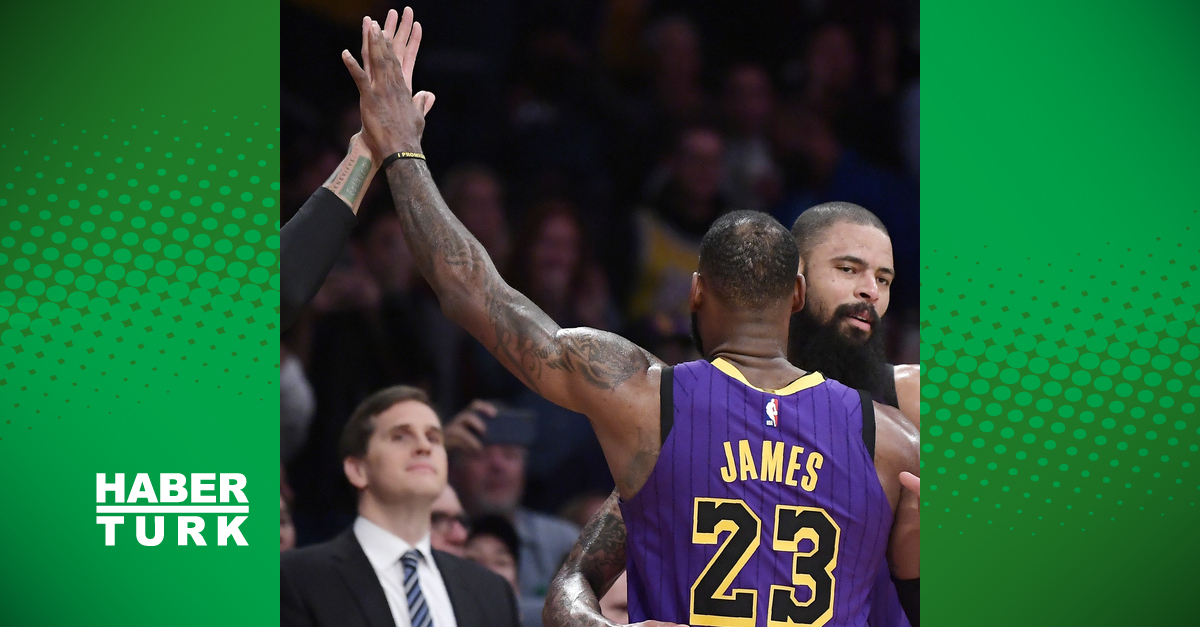 Lebron James 44 Attı Lakers Kazandı Basketbol Haberleri