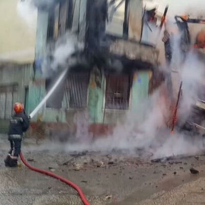 Bursa'da tarihi çarşıda yangın!