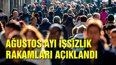 İşsizlik rakamları açıklandı
