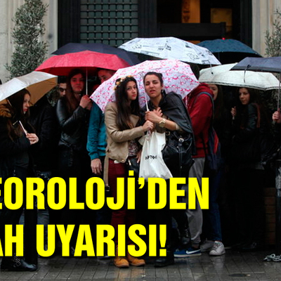 İstanbul için uyarı