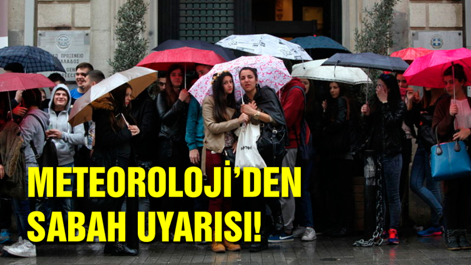 İstanbul için uyarı