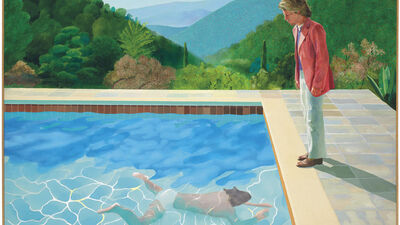 Hockney tablosu rekor fiyata satıldı