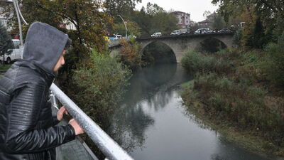 Bartın Irmağı siyah akıyor