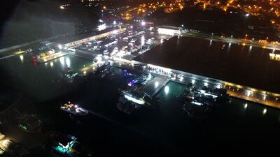 Karadan ve denizden dev baskın!