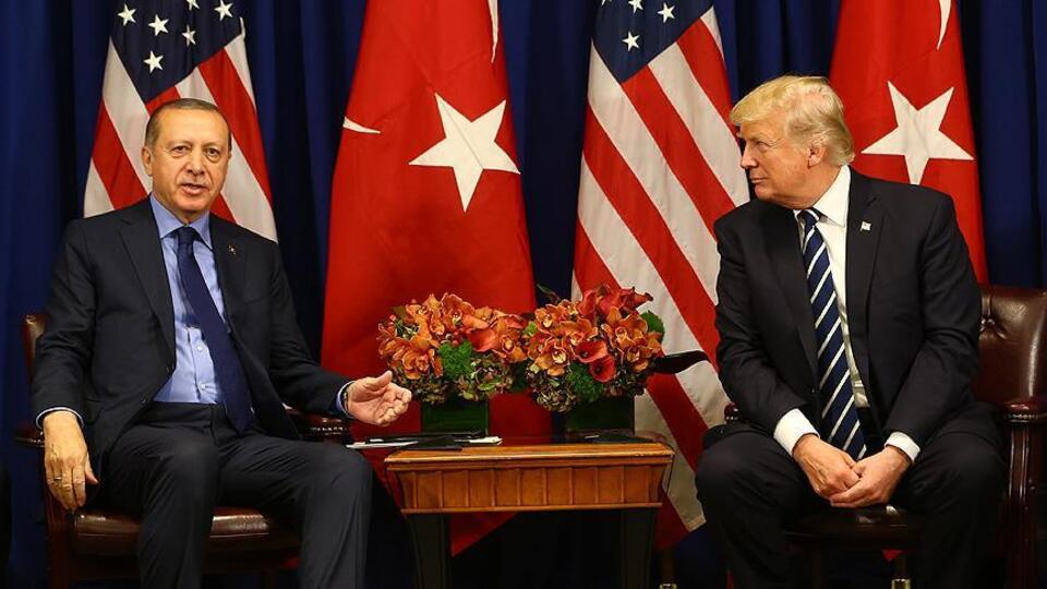 Cumhurbaşkanı Erdoğan, Trump'la görüştü