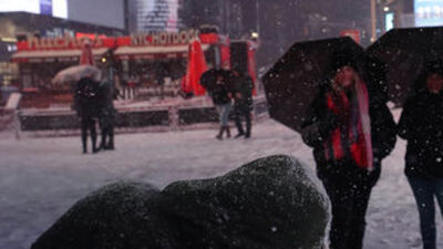 Kar fırtınası ABD'yi esir aldı