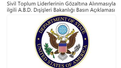 ABD'den 'gözaltı' açıklaması